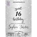 Sweet 16 Silver Diamonds Invitations,Silver Sparkle Diamonds Quinceanera Invitations,(013aswee)